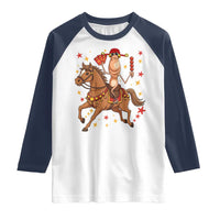 Funny Marcus The Worm Lunar New Year Raglan Shirt Viral Meme - Wonder Print Shop
