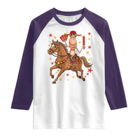 Funny Marcus The Worm Lunar New Year Raglan Shirt Viral Meme - Wonder Print Shop