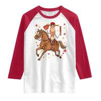 Funny Marcus The Worm Lunar New Year Raglan Shirt Viral Meme - Wonder Print Shop