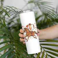 Funny Marcus The Worm Lunar New Year Skinny Tumbler Viral Meme - Wonder Print Shop