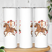 Funny Marcus The Worm Lunar New Year Skinny Tumbler Viral Meme - Wonder Print Shop