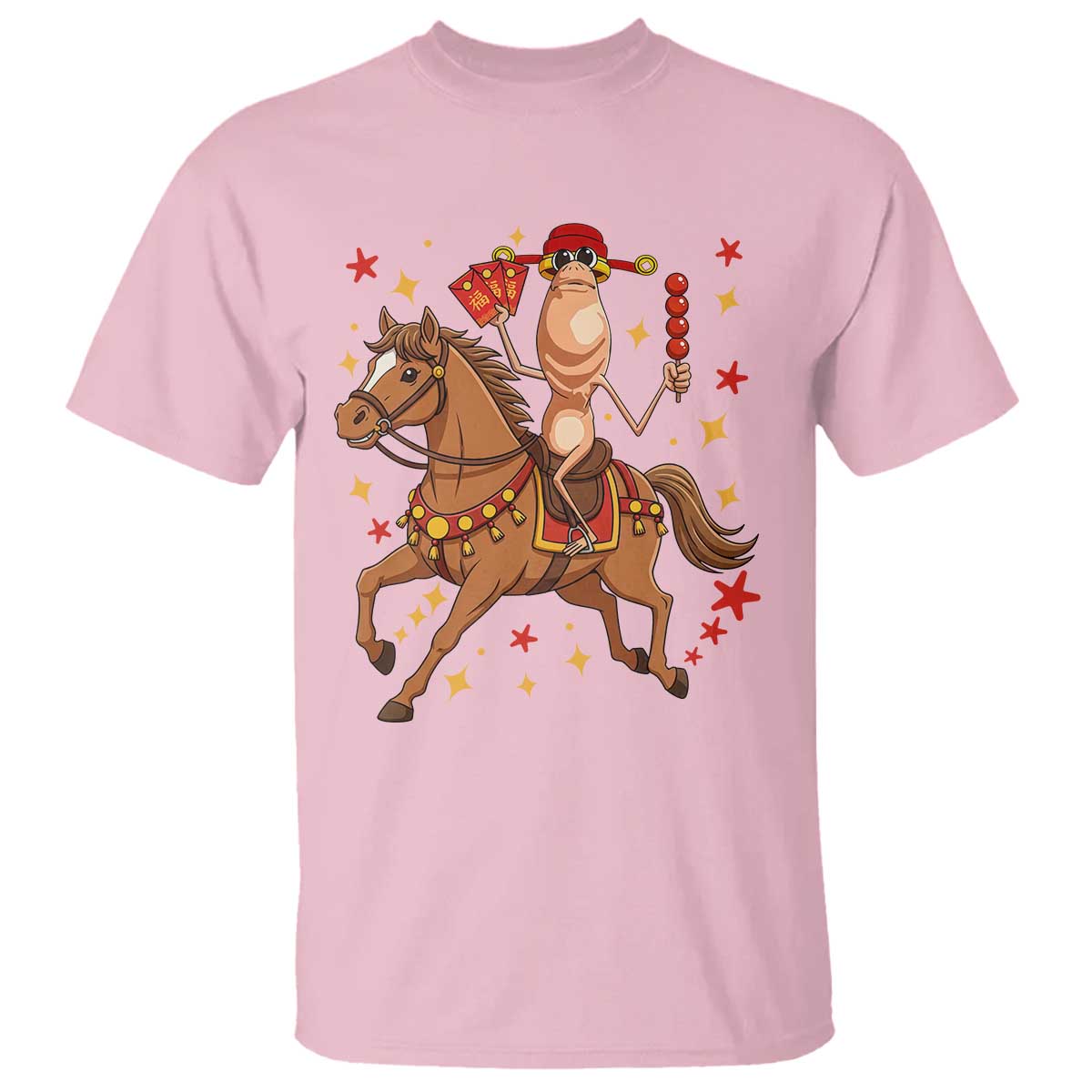 Funny Marcus The Worm Lunar New Year T Shirt Viral Meme - Wonder Print Shop