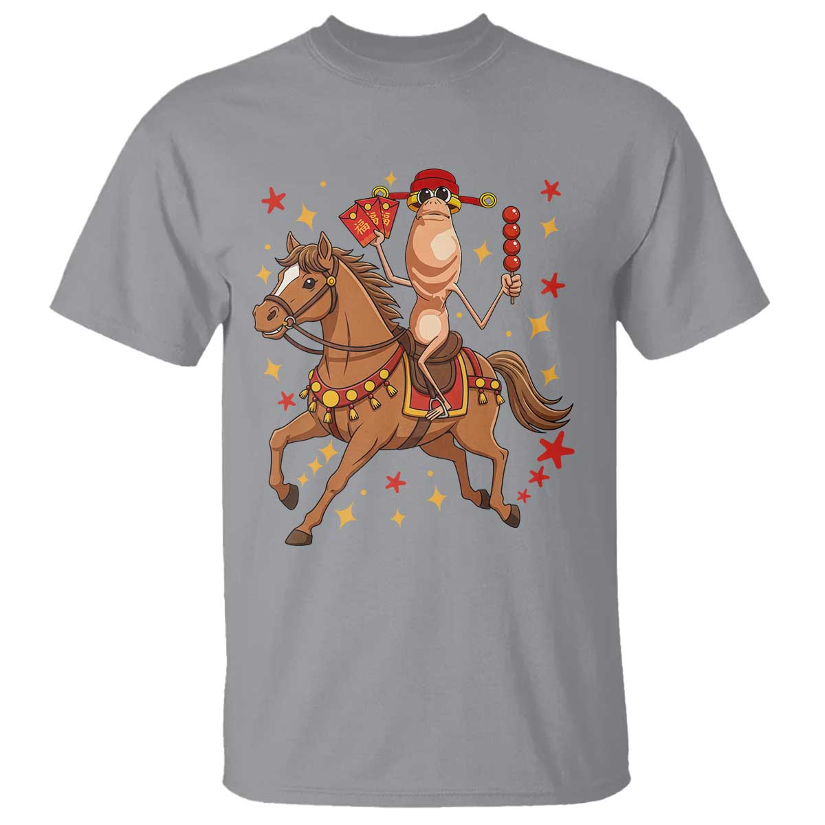 Funny Marcus The Worm Lunar New Year T Shirt Viral Meme - Wonder Print Shop