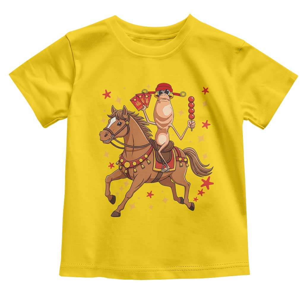 Funny Marcus The Worm Lunar New Year Toddler T Shirt Viral Meme - Wonder Print Shop