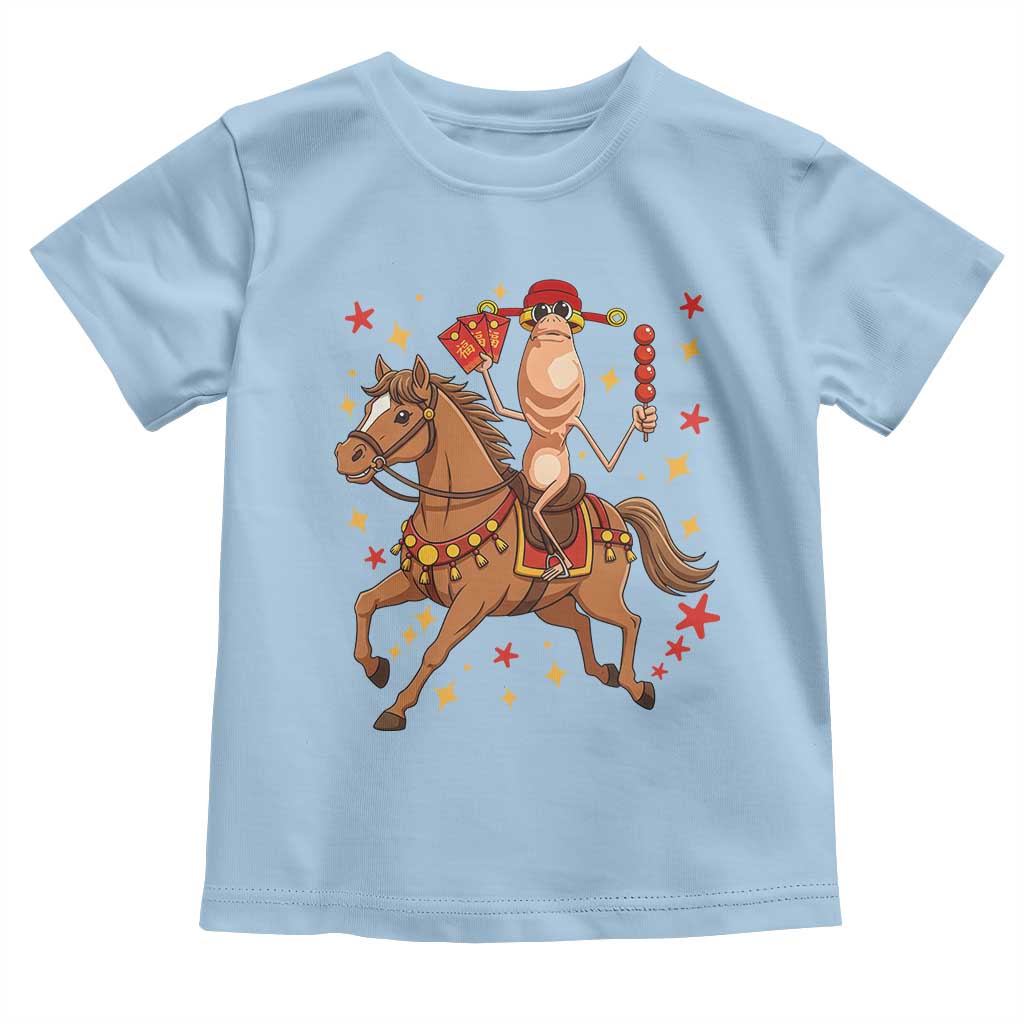 Funny Marcus The Worm Lunar New Year Toddler T Shirt Viral Meme - Wonder Print Shop