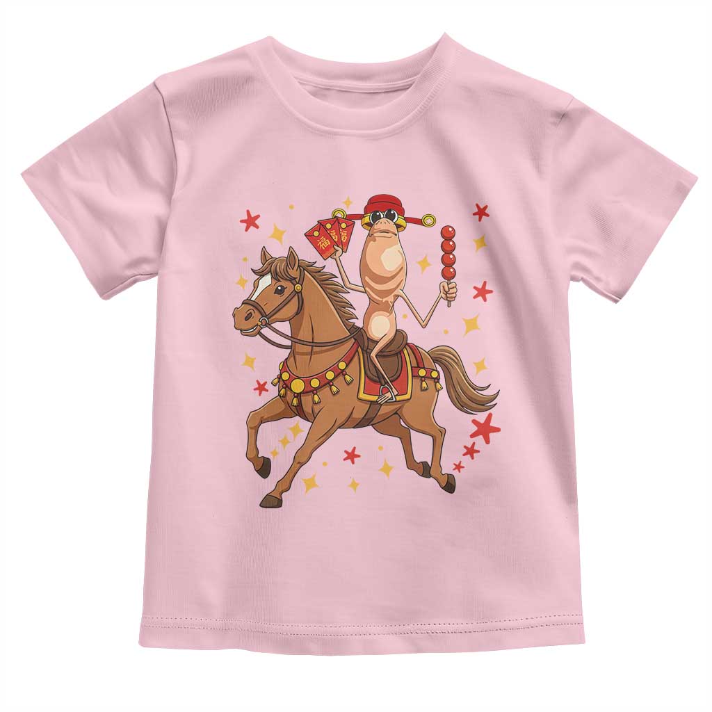 Funny Marcus The Worm Lunar New Year Toddler T Shirt Viral Meme - Wonder Print Shop