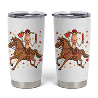 Funny Marcus The Worm Lunar New Year Tumbler Cup Viral Meme - Wonder Print Shop