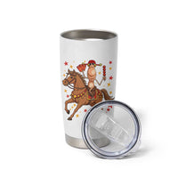 Funny Marcus The Worm Lunar New Year Tumbler Cup Viral Meme - Wonder Print Shop