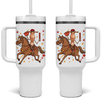 Funny Marcus The Worm Lunar New Year Tumbler With Handle Viral Meme - Wonder Print Shop