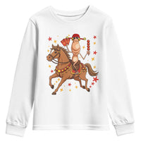 Funny Marcus The Worm Lunar New Year Youth Sweatshirt Viral Meme - Wonder Print Shop