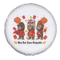 Funny New Year Same Assquatch Spare Tire Cover Bigfoot Lover - Wonder Print Shop