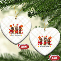 Funny New Year Same Assquatch Ceramic Ornament Bigfoot Lover - Wonder Print Shop