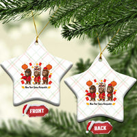 Funny New Year Same Assquatch Ceramic Ornament Bigfoot Lover - Wonder Print Shop