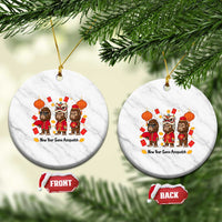 Funny New Year Same Assquatch Ceramic Ornament Bigfoot Lover - Wonder Print Shop