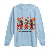 Funny New Year Same Assquatch Long Sleeve Shirt Bigfoot Lover - Wonder Print Shop
