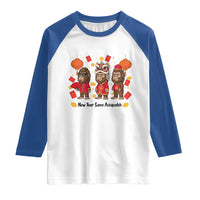Funny New Year Same Assquatch Raglan Shirt Bigfoot Lover - Wonder Print Shop