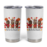 Funny New Year Same Assquatch Tumbler Cup Bigfoot Lover - Wonder Print Shop