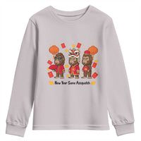 Funny New Year Same Assquatch Youth Sweatshirt Bigfoot Lover - Wonder Print Shop