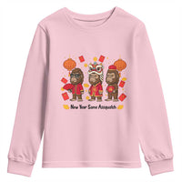 Funny New Year Same Assquatch Youth Sweatshirt Bigfoot Lover - Wonder Print Shop