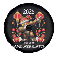 Bigfoot Lunar New Year Spare Tire Cover Funny Same Assquatch - Wonder Print Shop