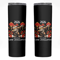 Bigfoot Lunar New Year Skinny Tumbler Funny Same Assquatch - Wonder Print Shop