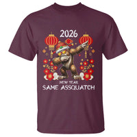 Bigfoot Lunar New Year T Shirt Funny Same Assquatch - Wonder Print Shop