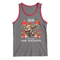 Bigfoot Lunar New Year Tank Top Funny Same Assquatch - Wonder Print Shop
