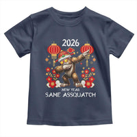 Bigfoot Lunar New Year Toddler T Shirt Funny Same Assquatch - Wonder Print Shop