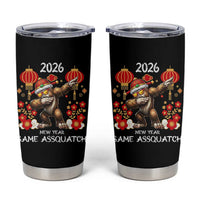 Bigfoot Lunar New Year Tumbler Cup Funny Same Assquatch - Wonder Print Shop