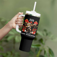 Bigfoot Lunar New Year Tumbler With Handle Funny Same Assquatch - Wonder Print Shop