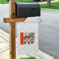 Cute Horse Dragon Dance Garden Flag Lunar New Year - Wonder Print Shop