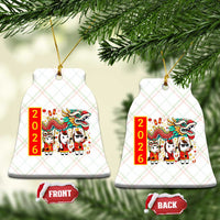Cute Horse Dragon Dance Ceramic Ornament Lunar New Year - Wonder Print Shop
