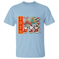 Cute Horse Dragon Dance T Shirt Lunar New Year - Wonder Print Shop
