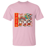 Cute Horse Dragon Dance T Shirt Lunar New Year - Wonder Print Shop