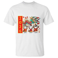 Cute Horse Dragon Dance T Shirt Lunar New Year - Wonder Print Shop
