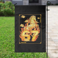 Funny Horse Six Seven Meme Garden Flag Happy Lunar New Year - Wonder Print Shop