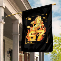 Funny Horse Six Seven Meme Garden Flag Happy Lunar New Year - Wonder Print Shop