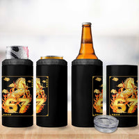 Funny Horse Six Seven Meme 4 in 1 Can Cooler Tumbler Happy Lunar New Year - Wonder Print Shop