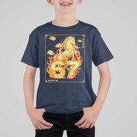 Funny Horse Six Seven Meme T Shirt For Kid Happy Lunar New Year - Wonder Print Shop