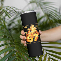 Funny Horse Six Seven Meme Skinny Tumbler Happy Lunar New Year - Wonder Print Shop