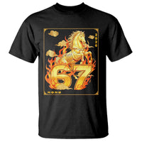 Funny Horse Six Seven Meme T Shirt Happy Lunar New Year - Wonder Print Shop