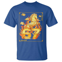 Funny Horse Six Seven Meme T Shirt Happy Lunar New Year - Wonder Print Shop