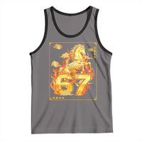 Funny Horse Six Seven Meme Tank Top Happy Lunar New Year - Wonder Print Shop