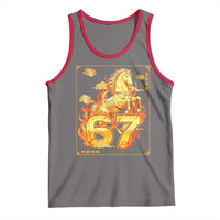 Funny Horse Six Seven Meme Tank Top Happy Lunar New Year - Wonder Print Shop