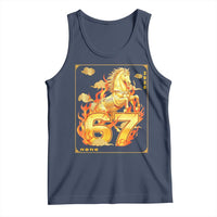 Funny Horse Six Seven Meme Tank Top Happy Lunar New Year - Wonder Print Shop