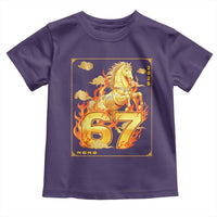 Funny Horse Six Seven Meme Toddler T Shirt Happy Lunar New Year - Wonder Print Shop