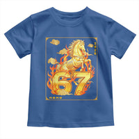 Funny Horse Six Seven Meme Toddler T Shirt Happy Lunar New Year - Wonder Print Shop
