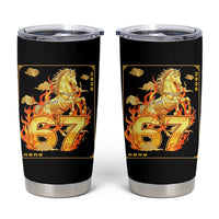 Funny Horse Six Seven Meme Tumbler Cup Happy Lunar New Year - Wonder Print Shop