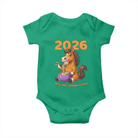 Still Not Joining A Gym Lunar New Year Baby Onesie Funny Horse Eating Ramen - Wonder Print Shop