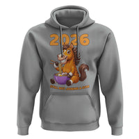 Still Not Joining A Gym Lunar New Year Hoodie Funny Horse Eating Ramen - Wonder Print Shop